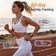 thumbnail image 5 of Reloj inteligente Fitpolo GTX20 de 1.85 pulgadas AMOLED 3ATM impermeable para mujer, 5 of 9