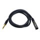 thumbnail image 2 of Cable Monoprice XLR macho a TRS macho de 1/4 pulgadas, 6 pies, chapado en oro, 2 of 6