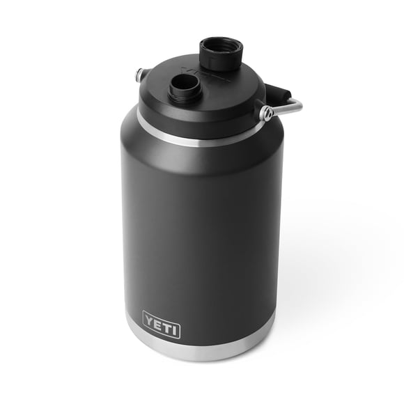 Jarra Thermos YETI Rambler de 3,8 L con aislamiento al vacío, color negro