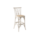 thumbnail image 1 of Silla de Bar Amelia de Madera - Blanco Retro, 1 of 3