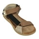 thumbnail image 2 of Sandalias Bajas de Mujer Ajustables TGH03 Café, 2 of 5