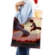 thumbnail image 4 of Dragon Keeper Bolso de tela con estampado de lienzo para mujer, bolsa de compras reutilizable y estética, con cremallera interior, regalo para mujer,38*45cm., 4 of 6