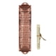 thumbnail image 3 of Puerta Mezuzah Caso Decoración Aleación Mezuzah Ornamento Mezuzah Placa Para La Pared De La Casa C, 3 of 5