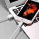 thumbnail image 3 of Cable Hoco X1 Rapid USB A Lightning 1M Blanco, 3 of 3