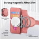 thumbnail image 5 of Funda Billetera Magnética para Xiaomi Redmi Note 13 Pro 4G Soporte Tarjetas Desmontable Rosa, 5 of 6