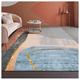 thumbnail image 4 of Alfombra Grande De Piso 180x200cm Antideslizante Hogar Estampada, 4 of 5