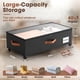 thumbnail image 2 of Contenedores de almacenamiento bajo la cama Eastherry 76 x 40 x 24 cm, 2 unidades, 2 of 7