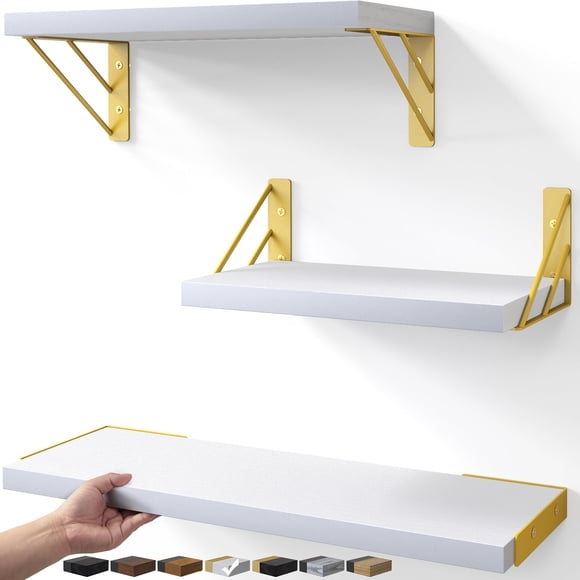 Estantería de pared BAYKA para decoración de dormitorio o sala de estar