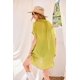 thumbnail image 5 of CCWHOLESALESCLOTHINGS Chaqueta Extragrande con Cuello Abotonado para Mujer, Talla L, Verde, 5 of 5