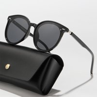 Polasup Lentes De Sol Gafas De Sol Negras Con Diseño Moderno, Lentes Polarizados Y Montura Brillante