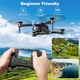 thumbnail image 4 of Dron con cámara: dron con pantalla en el mando para principiantes, cuadricóptero plegable con contro, 4 of 7
