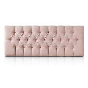 Muebles Hvm - Respaldo Capitone Antonia Hvm 2P Rosa Pastel