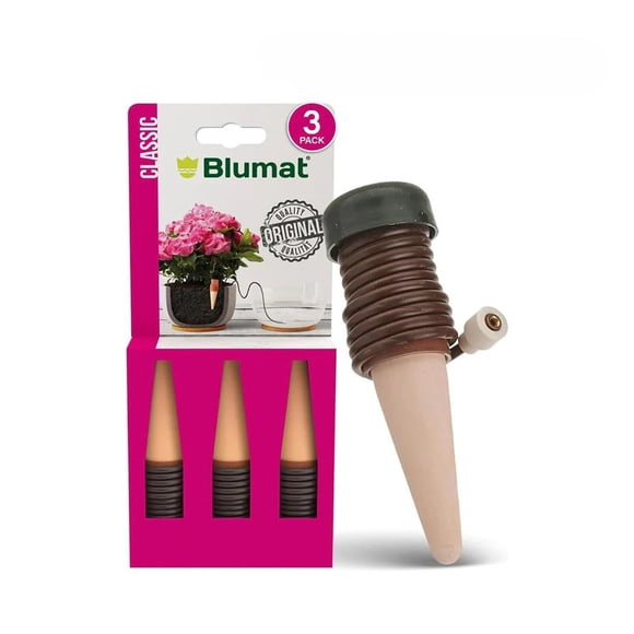 Estacas de riego automático Blumat Classic para plantas de interior y exterior