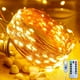 thumbnail image 1 of Luces En Alambre De Cobre Usb 100 Leds 10 Mt Ip65, 1 of 3