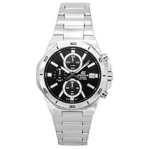 Reloj Casio Edifice Classic Standard Chronograph Analog Black Dial Quartz Efv-640D-1A 100M Men'S Watch