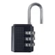 thumbnail image 3 of Candado Con Clave New Black Para Lockers maletas  Equipaje Etc., 3 of 3