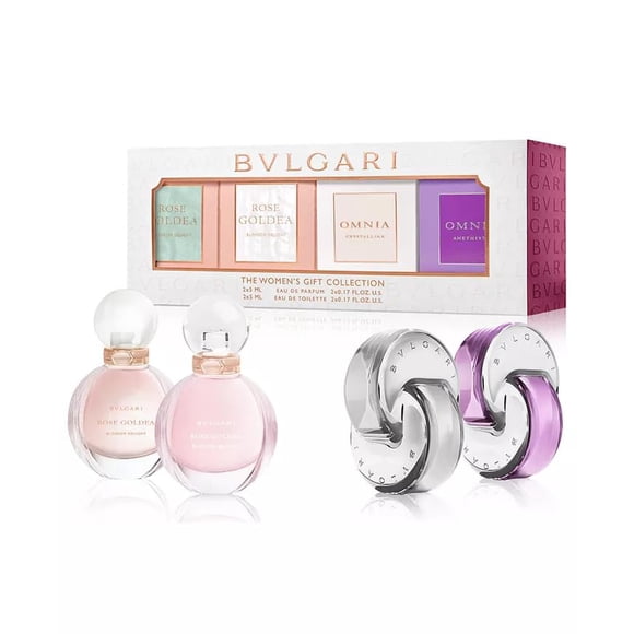 Miniset de regalo Perfume BVLGARI para mujer Rose Goldea & Omnia