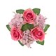 thumbnail image 2 of Anillo De Vela, Adorno Decorativo, Guirnalda De Velas Bohemias Para Cocina, Puerta De Boda, Rosa Roja, 2 of 3