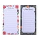 thumbnail image 1 of blocs de notas adhesivas magnéticas para listas de tareas, blocs de notas con imanes para mensajes adhesivos de refrigerador, 1 of 5