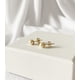 thumbnail image 3 of Aros De Perla Clasico Base Enchapada En Oro 18k 6mm, 3 of 3