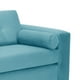 thumbnail image 4 of Sofa Vivo 2c Felpa 30 Turquesa, 4 of 5