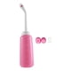 thumbnail image 2 of Limpiador De Ducha Vaginal 500 Ml Con Boquillas Dobles Pulverizador De Bidé Translúcido TPE Rosa, 2 of 5