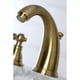 thumbnail image 5 of Grifo Kingston Brass Duchess para baño generalizado, latón cepillado, 5 of 8