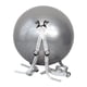 thumbnail image 2 of Pelota Auxiliar De Salto Mortal, Pelota Ligera De Fitness Para Danza, Gimnasia, Hogar, Gris, 2 of 5