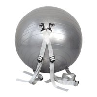 Magideal - Pelota Auxiliar De Salto Mortal, Pelota Para Hacer Ejercicio, Entrenamiento Resistente, Antiexplosión, Pelota De Asistencia Portátil Para Salto Mortal Gris