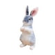 thumbnail image 3 of Realista Conejito Peluche Suave Regalo Comodidad Para Niños Mamá Novia Gris A, 3 of 5