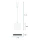 thumbnail image 3 of "Cable Adaptador Usb Belug 3.0 Tipo C Usb-c A Memoria Sd Camara Blanco ", 3 of 5