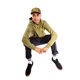 thumbnail image 5 of Polerón Hoodie Hombre Spitfire Oliva, 5 of 8