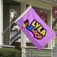 thumbnail image 3 of Lyla en Bucle Bandera impresa con temática, regalo perfecto para fanáticos, amigos y familiares, y adecuada para actividades al aire libre e interiores, decoraciones de fiesta. 90 cm × 150 cm., 3 of 6