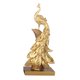thumbnail image 3 of Estatuilla De Adorno De Estatua De Pavo Real, Regalo Para Estantería, Gabinete, Decoración Artística, Dorado L, 3 of 5