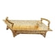 thumbnail image 1 of Soporte De Bandeja De Fruta Dorada De Metal Bandeja De Tocador Para Decoración De Baño De Cocina 41x25cm, 1 of 3
