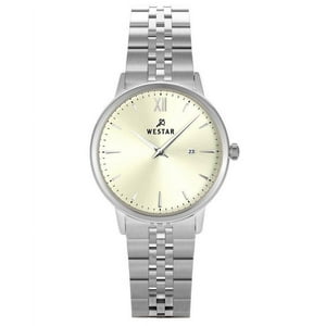 Westar - Reloj Profile Acero Inoxidable Esfera Champagne Claro Cuarzo 40215Stn102 Para Mujer