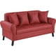 thumbnail image 2 of Sofa Lua 3c Pu 20 Rojo, 2 of 3