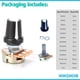 thumbnail image 3 of Kit de Potenciómetros WWZMDiB 80 piezas 6 mm 24×17×25 mm, 3 of 5