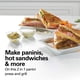 thumbnail image 2 of Prensa para panini, sandwichera y parrilla eléctrica Hamilton Beach, 2 of 8