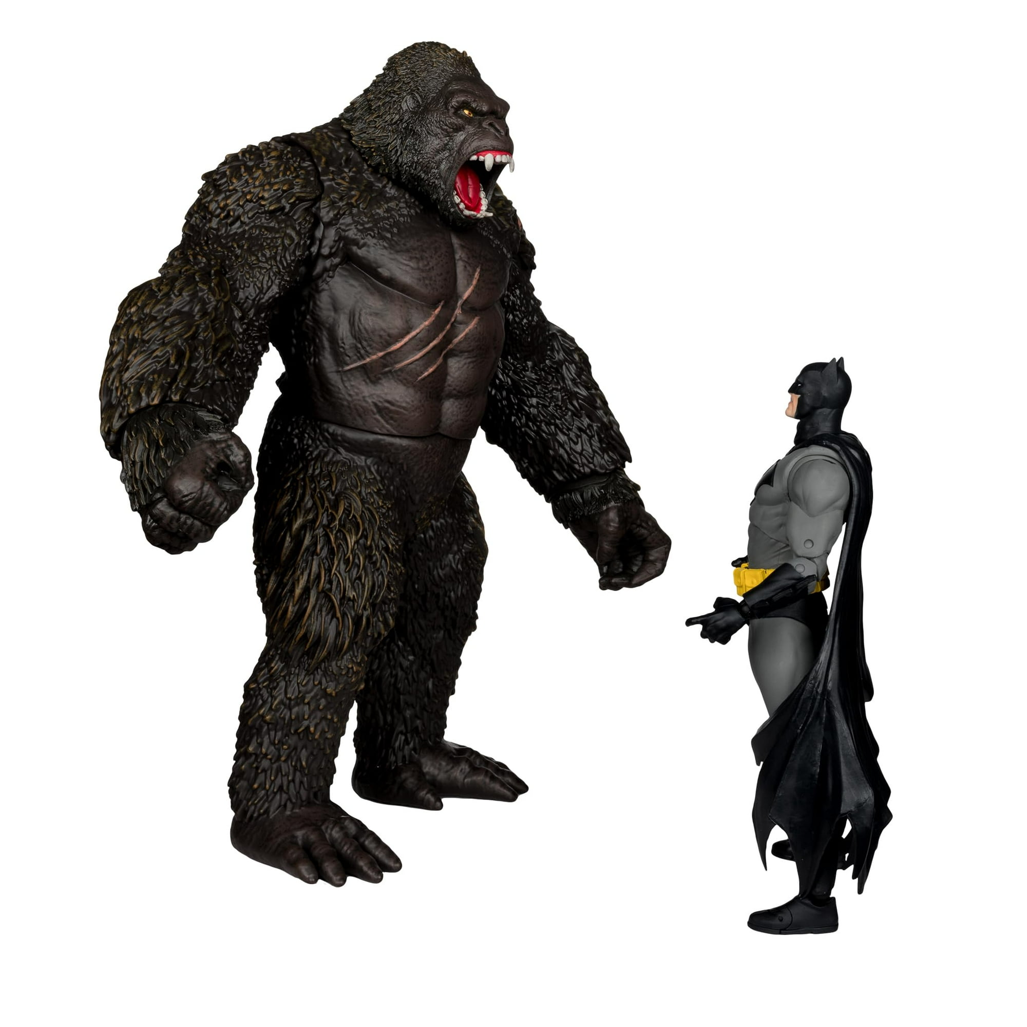 Figura De Acción Mcfarlane Toys Dc Multiverse Batman Contra Kong