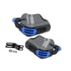 thumbnail image 4 of Paramanos De Motocicleta De Metal De Alto Rendimiento Para Yamaha YZF-R3 Azul, 4 of 5