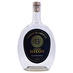 Pisco Bitcoin 40° Pedro Jimenez 750Cc