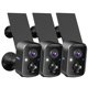 thumbnail image 1 of Cámaras de seguridad Hiseeu 4MP 3K inalámbricas para exteriores con energía solar, 1 of 8