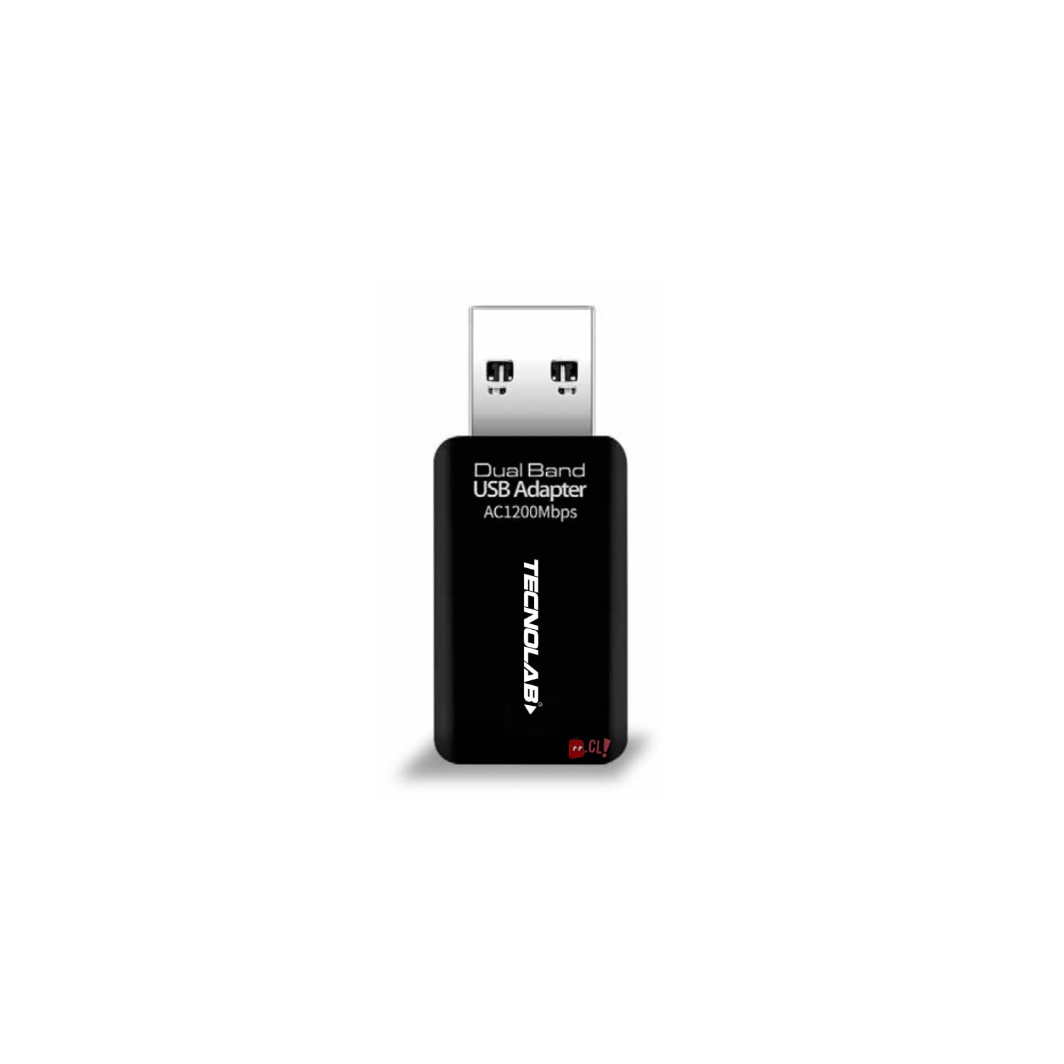 Tecnolab - Adaptador Usb Wifi Banda Dual 1200mbps Conexión Usb 3.0 - Ps