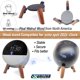 thumbnail image 5 of Soporte de madera para despertador inteligente Echo Spot (2024), color nogal, 5 of 7