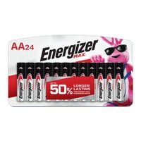 Batería Energizer Max Double A Alcalina, 24 Unidades