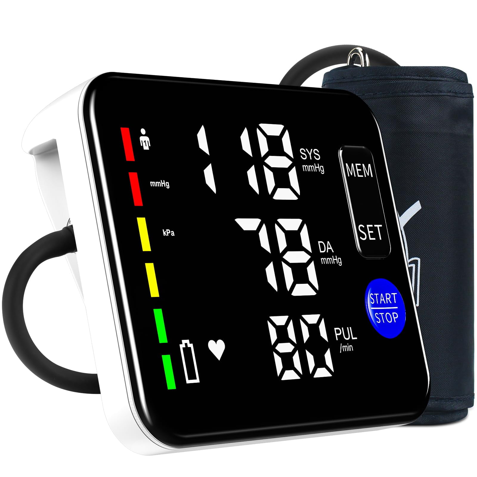Monitor De Presión Arterial Guaever Recargable Para La Parte Superior Del Brazo