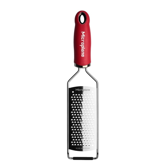 Rallador de Queso Microplane Serie Gourmet Grueso Rojo