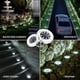 thumbnail image 2 of Luces solares SOLPEX, paquete de 20 unidades, impermeables para exteriores, 2 of 6