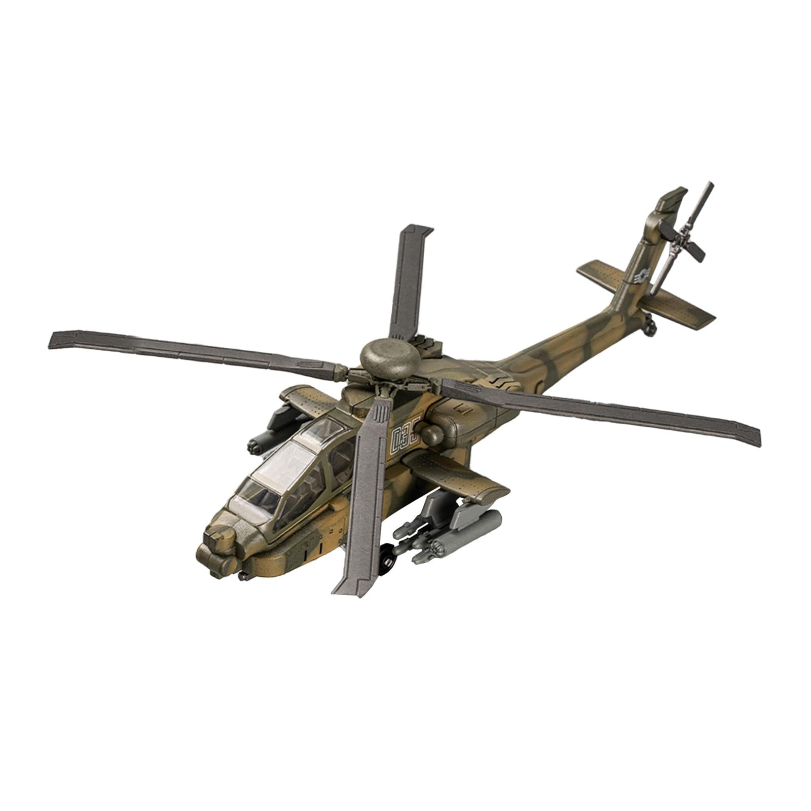 Magideal - Juego De Construcción De Helicóptero A Escala 1/72, Recuerdo Ligero, Exhibición De Escritorio, Transporte, Helicóptero De Juguete, Kit De Modelo De , 24 Cm X 23 Cm X 7 Cm